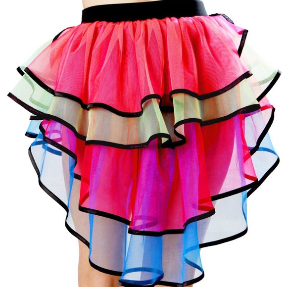 Skirts Rainbow Layered Tutu Skirt Poshmark